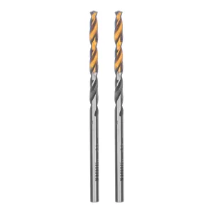 Сверло спиральное по металлу 3,2 x 65мм, Р6М5, Golden Tip, многогранная заточка, 2шт. Denzel