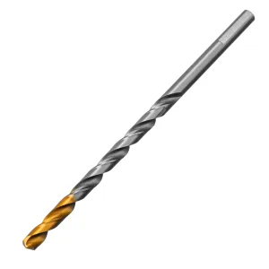 Сверло спиральное по металлу 6 х 139 мм, Р6М5, Golden Tip, удлиненное Denzel