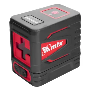 Лазерный уровень QBC RED Basic SET, 10 м, красный луч, батарейки, резьба 1/4″ MTX