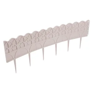 Бордюр «Прованс», 14 х 310 см, белый, Palisad