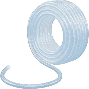 Шланг поливочный прозрачный армированный 3-х слойный, 1/2″, 15 м Palisad