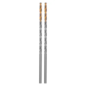 Сверло спиральное по металлу 3 х 100 мм, Р6М5, Golden Tip, удлиненное, 2шт. Denzel