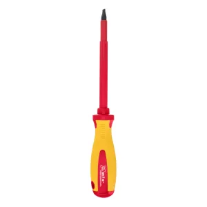 Отвертка Insulated, SL8 x 150 мм, CrMo, до 1000 В, двухкомпонентная рукоятка Matrix Professional