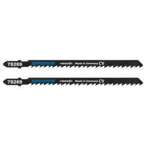 Полотна для электролобзика по дереву, 2 шт, (3104L-T144DL) Gross