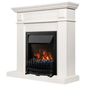 Каминокомплект Firelight: Очаг Classic EFP/P-1020LS, портал Bianco Classic шпон белёный дуб
