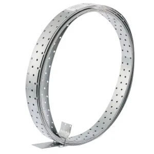 Лента перфорированная монтажная, 1.5 мм, LM 4см х 10 м, отвер. 4.5-5 мм, цинк Сибртех