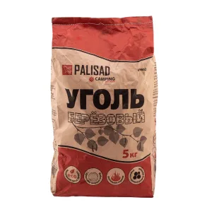 Уголь березовый, 5 кг Camping Palisad