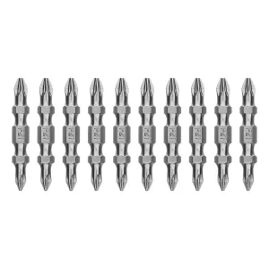 Бита двухстор., PZ2-PZ1х45мм, сталь S2, 10шт. Gross