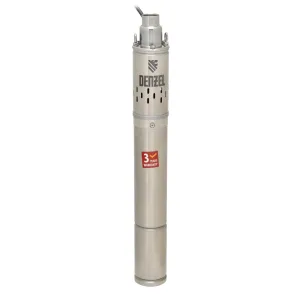 Скважинный насос DWS-3-75, винтовой, диаметр 3″, 500 Вт, 1600 л/ч, напор 75 м Denzel