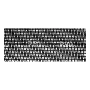 Сетка абразивная, P 80, 115 х 280 мм, 5 шт Denzel