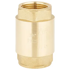 Клапан обратный VARMEGA с латунным седлом VMCV01, 3/4″