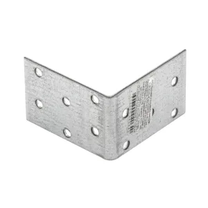 Крепежный уголок равносторонний 2 мм, KUR 60 x 60 x 40 мм Сибртех