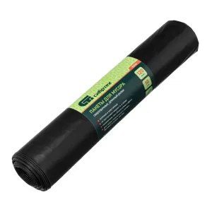 Пакеты для мусора 120 л x 10 шт, пвд, сверхпрочные, длинный ролик, Сибртех