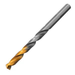 Сверло спиральное по металлу 7,5 x 109 мм, Р6М5, Golden Tip Denzel