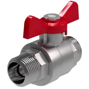 Кран шаровый Royal Thermo OPTIMAL 3/4″ НН, бабочка