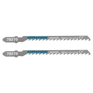 Полотна для электролобзика по дереву, 2 шт, (3105-T244D) Gross