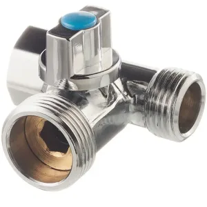 Кран шаровый Royal Thermo EXPERT угловой для подкл.сантех приборов 1/2″х3/4″