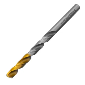Сверло спиральное по металлу 6,5 x 100 мм, Р6М5, Golden Tip Denzel