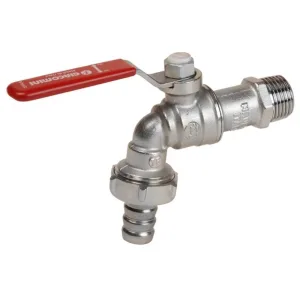 Кран шаровой Giacomini 1/2″ НР, садовый, ручка-рычаг R621X003