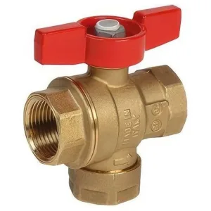 Кран шаровой Giacomini со встроенным фильтром 1″ DZR, R701FY115