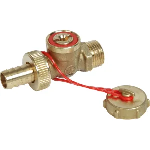 Кран шаровой Giacomini выпускной 1/2″, R608Y013