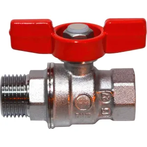 Кран шаровой Giacomini полнопроходной ВР-НР 1 1/4″ бабочка, R854X026