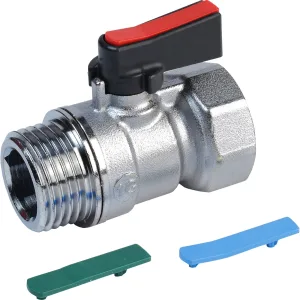 Кран Giacomini мини шаровой ВР-НР 3/8″, R694X002