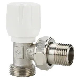 Клапан радиаторный VARMEGA ручной VMRV01, 1/2″ x 3/4″ EK, угловой