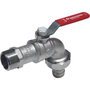 Кран шаровой Giacomini садовый с рычагом 3/4″, R621X014