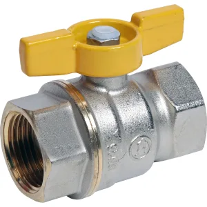 Кран шаровой Giacomini ВР-ВР для газа 1/2″, R731GAX003