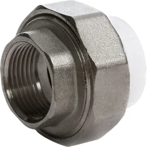 Муфта FUSITEK комбин. разъемная (Американка), PP-R ф40х1 1/4″ ВР, FT05604