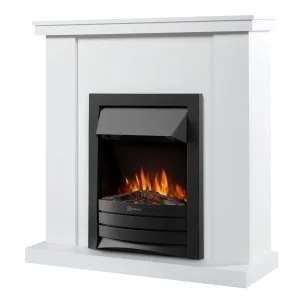 Каминокомплект: Очаг Electrolux Classic EFP/P-1020LS PTC, портал Uno Classic белый