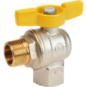 Кран шаровой Giacomini угловой ВР-НР 1/2″, R781GBX003