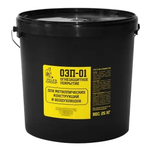 Мастика огнезащитная VELES GROUP ОЗП-01, (25кг) МС