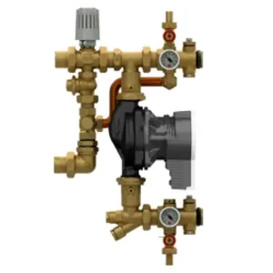 Узел смесительный Giacomini 1″ с нас. с част. рег., R557RY042